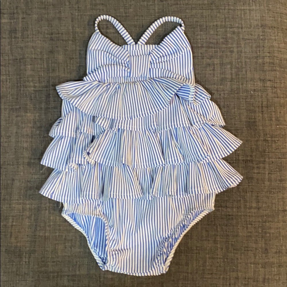 2T Ruffle Bathing Suit